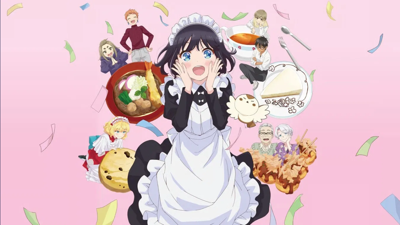 انمي  Maid san wa Taberu dake الحلقة 11 الحادية عشر مترجمة HD